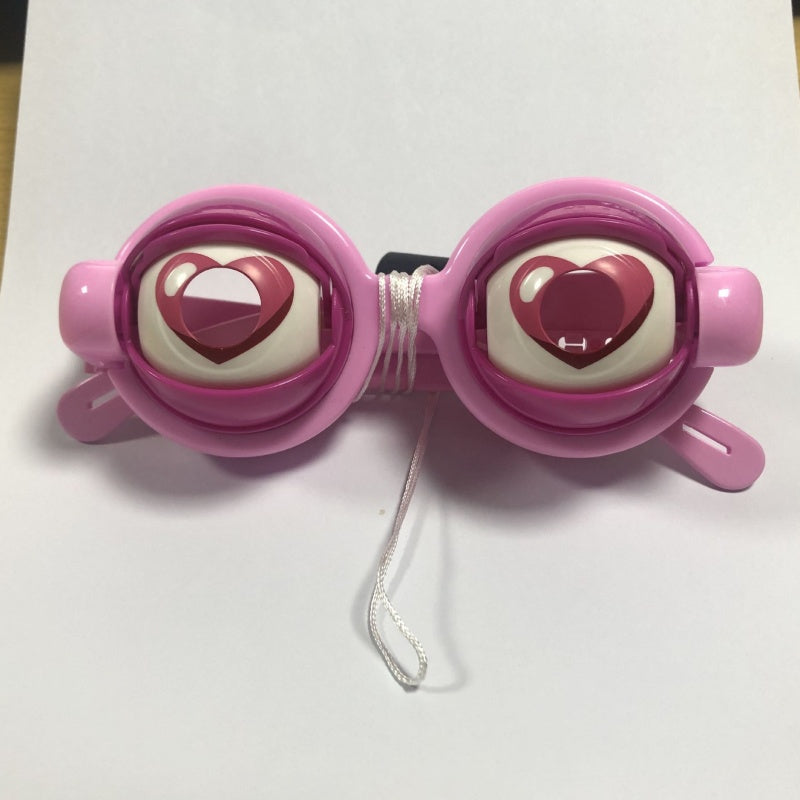 ⏰️Last Day For £8.99 Only⌛️Kids Pull-String Blinking Crazy Glasses