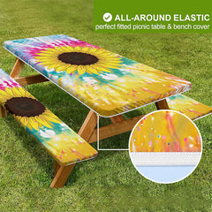 ✨ 50% OFF! 🥳💞50K+ SOLD!💥🖌️Waterproof Picnic Table & Bench Covers