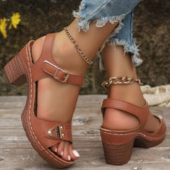 🎁Last Day Promotion 49% OFF🔥Women's Chunky Heel Sandals