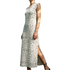 💥Last Day Special Sale 49% OFF👚Women's Sleeveless V-Neck Maxi Dress with Side Slit