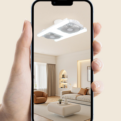 ⏰️Last Day For Free Shipping⌛️Modern 2-in-1 LED Ceiling Fan Light