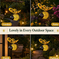 🎁Last Day Promotion 49% OFF🔥Solar-Powered Hanging Bee Light