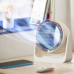 💥Last Day Special Sale 49% OFF👚Strong Wind Ultra Quiet Portable Rechargeable USB Desk Fan
