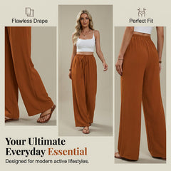 🌸LAST DAY SPECIAL PRICE!!🌸Women's Casual High Waist Wide-Leg Pants