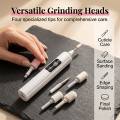 🔥LAST DAY BUY 1 GET 1 FREE!!💞Professional 5-in-1 Electric Nail Polisher ✨ | Salon-Quality Shine at Home – Quiet, Safe & Rechargeable 💅🇬🇧