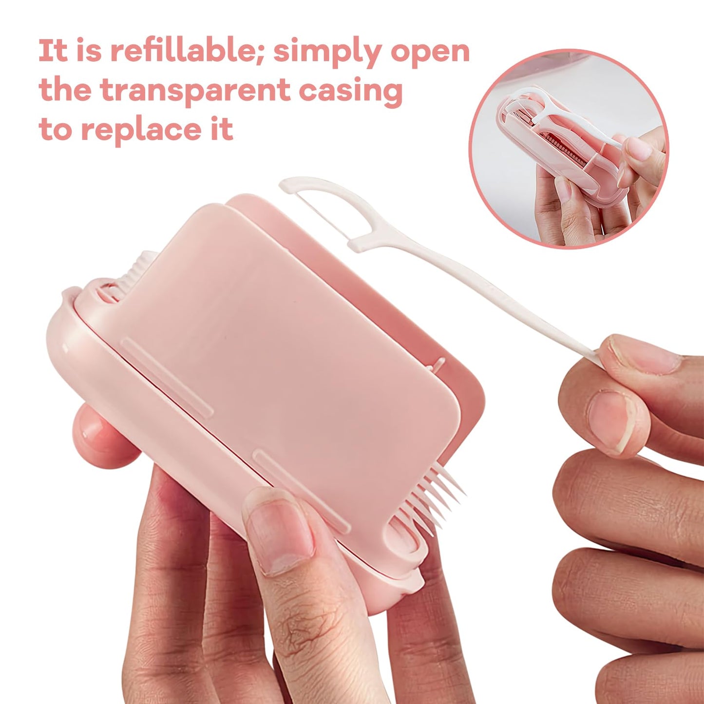 🔥Free Shipping & 50% OFF🔥Automatic Pop-Up Dental Floss Dispenser