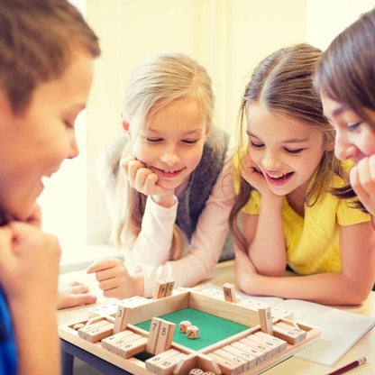 🎁Last Day Sale 70% OFF!!🎄🎁50K+ SOLD! Almost Gone✨SHUT THE BOX-WOODEN DICE BOARD GAME