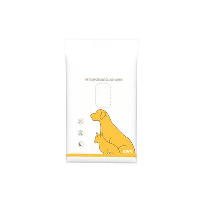 🔥Best-selling in 2025🔥Deodorizing Pet Glove Wipes For Dogs（6Pcs）