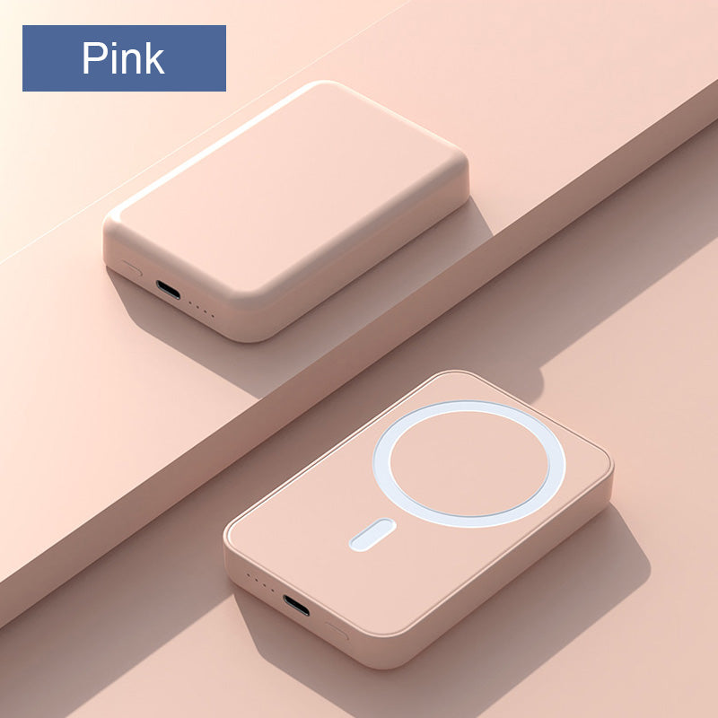 🎁Last Day Promotion 49% OFF🔥 5000mAh Fast Charge Portable Wireless Magnetic Power Bank