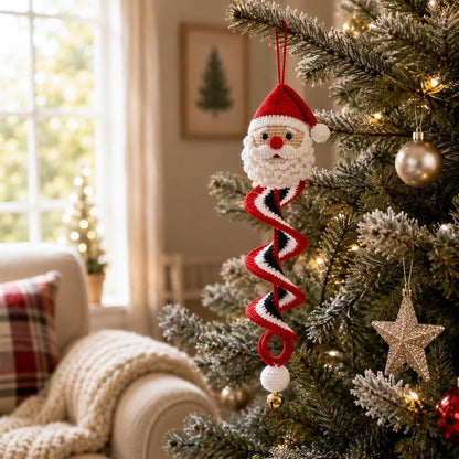 🎅Crochet Snowman Spiral Oranment DIY Kit -🎄🧶A Beginner-Friendly Crochet Experience Inspired by the Magic of Christmas.