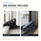 💞BUY 1 GET 1 FREE + 50% OFF! 🖌️Secure Track Door Stop – Absorbs impact, reduces slamming & protects rails. Compact locking design – fits sliding windows & balcony doors! 🛡️🔇