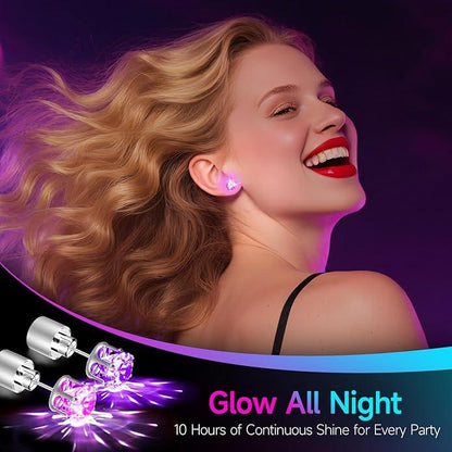🔥🌟Limited Time 49% Off✨💎LED Earrings, Light Up Stud Earrings