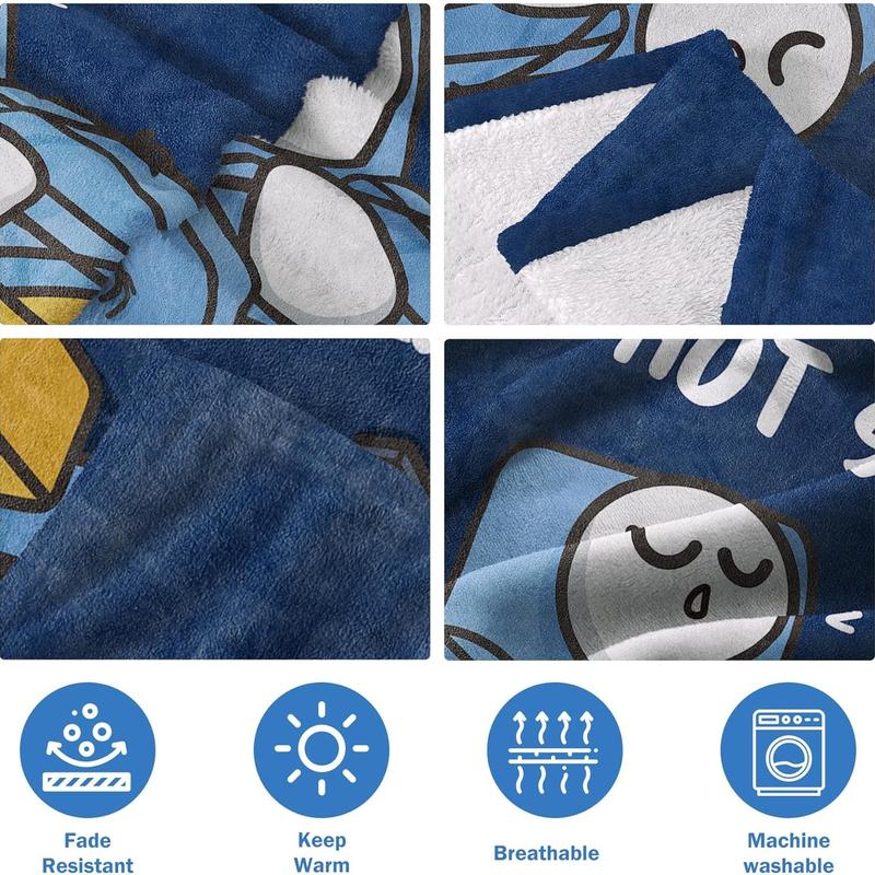 💥 Last Day! Special Sale – Only £9.99 👚“Dad’s Not Sleeping… Just Resting His Eyes” Blanket 🛋️💤  Ultra-Soft, UK-Made Flannel – The Perfect Gift from Kids ❤️
