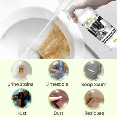 🔥Buy 2 Get 1 Free🔥❤️‍🔥“5-Minute Magic! ✨ Erase Toilet Stains &  Rust Like a Pro—50% OFF for Sparkling Bathrooms!”