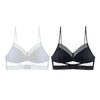 ⇝Low Back Wireless Lifting Lace Bra