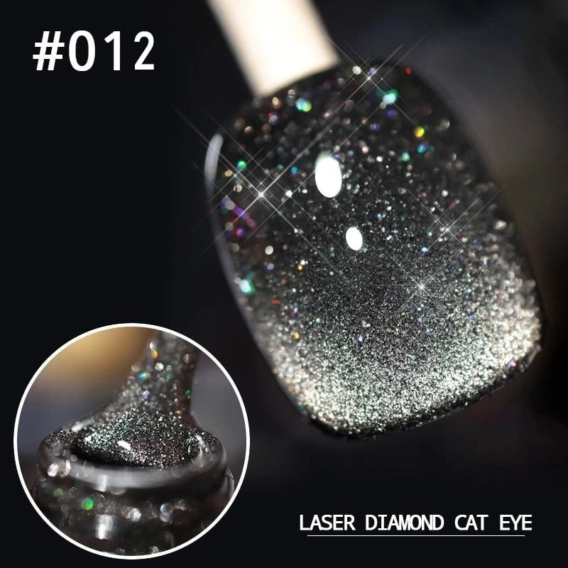 💥Hot Sale 50% OFF💎Laser Diamond Cat Eye Nail Polish