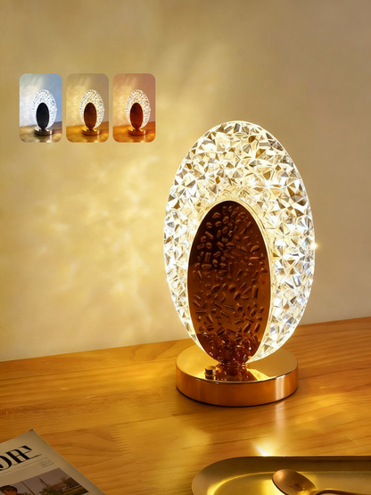 💥Last Day Special Sale 49% OFF👚50K+ SOLD! 🎁✨Rechargeable Luxury Crystal LED Night Light Lamp