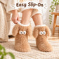 😍2027 NEW SALE-49% OFF😍Women's Plush Slippers Floor Socks 👍 ✨Winter Home Indoor Thickened Fleece-Lined Anti-Slip Adult