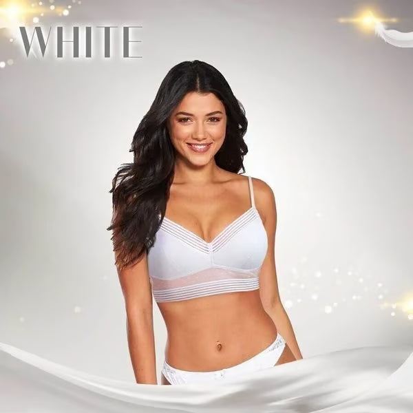 ⇝Low Back Wireless Lifting Lace Bra