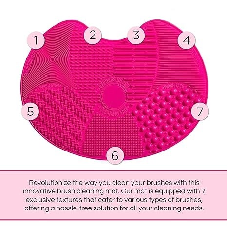 🤩Makeup Brush Cleaner Mat💦