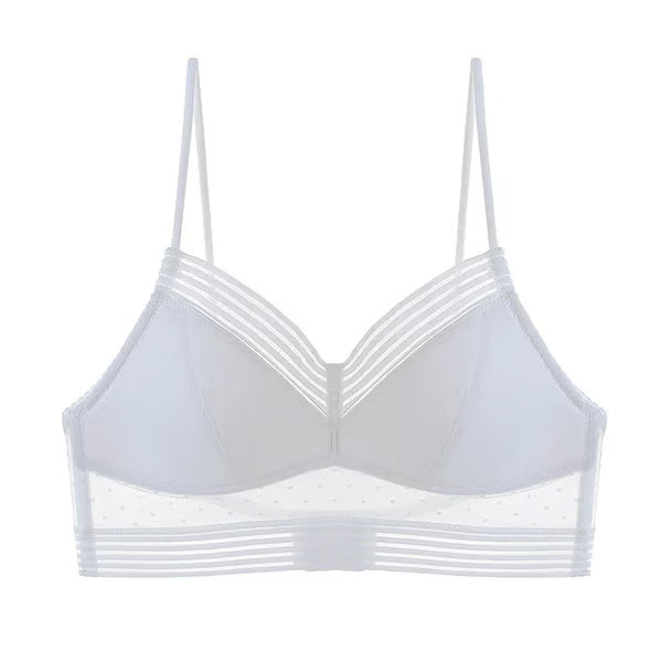 ⇝Low Back Wireless Lifting Lace Bra