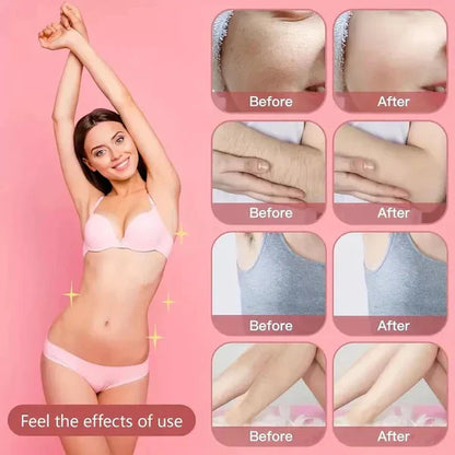 🎁Last Day Promotion 49% OFF🔥Akunbem🇬🇧 Rechargeable Women’s Trimmer ⚡  Dual Heads • IPX7 Waterproof • Painless Precision for Face, Bikini & Body 💧