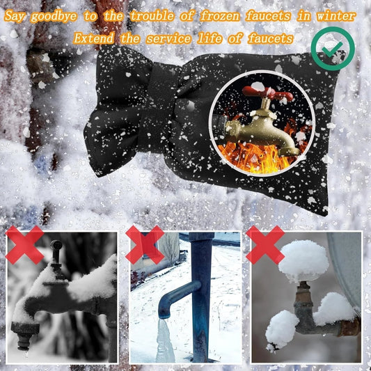 🎁LAST DAY-BUY 1 GET 1 FREE!!🎁Outdoor Faucet Covers for Winter Freeze Protection❄️🚰