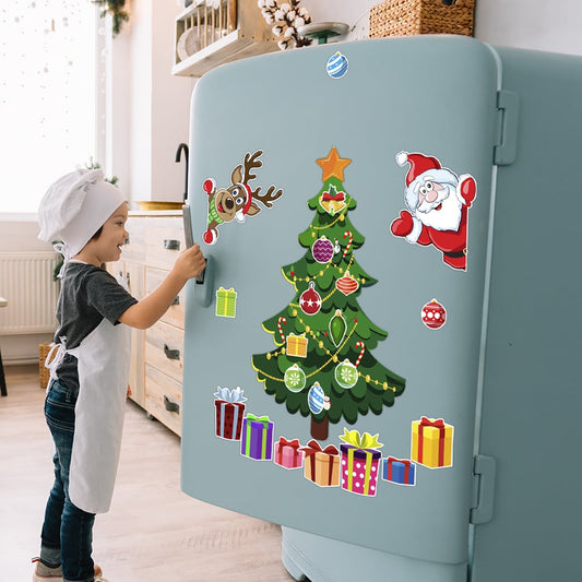 🎁Christmas Sale 50% Off🎅 Christmas Themed Magnetic Sticker🎄Fun, Festive & Family-Friendly!