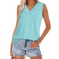Women's Casual V-Neck Loose Fit Tank Top