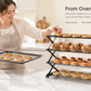 🍞Christmas HOT SALE 50% OFF🥐Stackable Folding Metal Storage Rack – 3/4-Level Expandable Organizer – Perfect for Spices, Snacks, and Essentials in Kitchen, RV, or Camping Setup