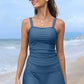 💥Last Day Special Sale 49% OFF🩱Women Vintage Tummy Control Two Piece Tankini Swimsuits