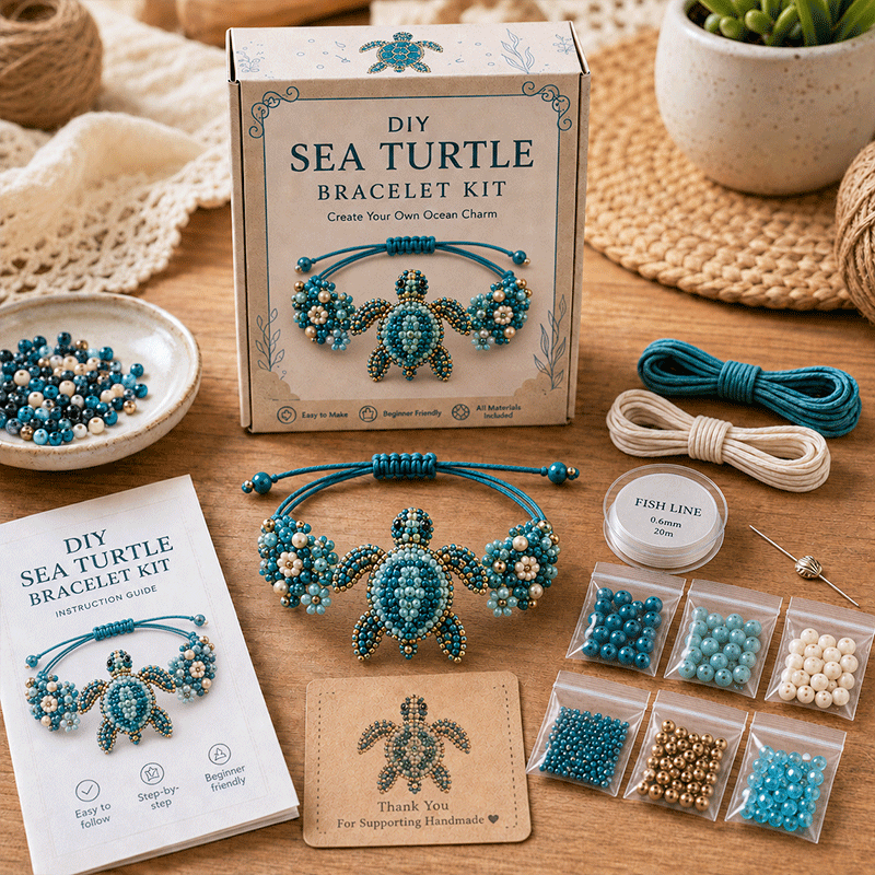 🎁Last Day Promotion 49% OFF🐙DIY Beaded Bracelet Making Kit