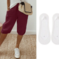 ⏳Time-Limited Special⏰Women's Casual Cotton Linen Capris