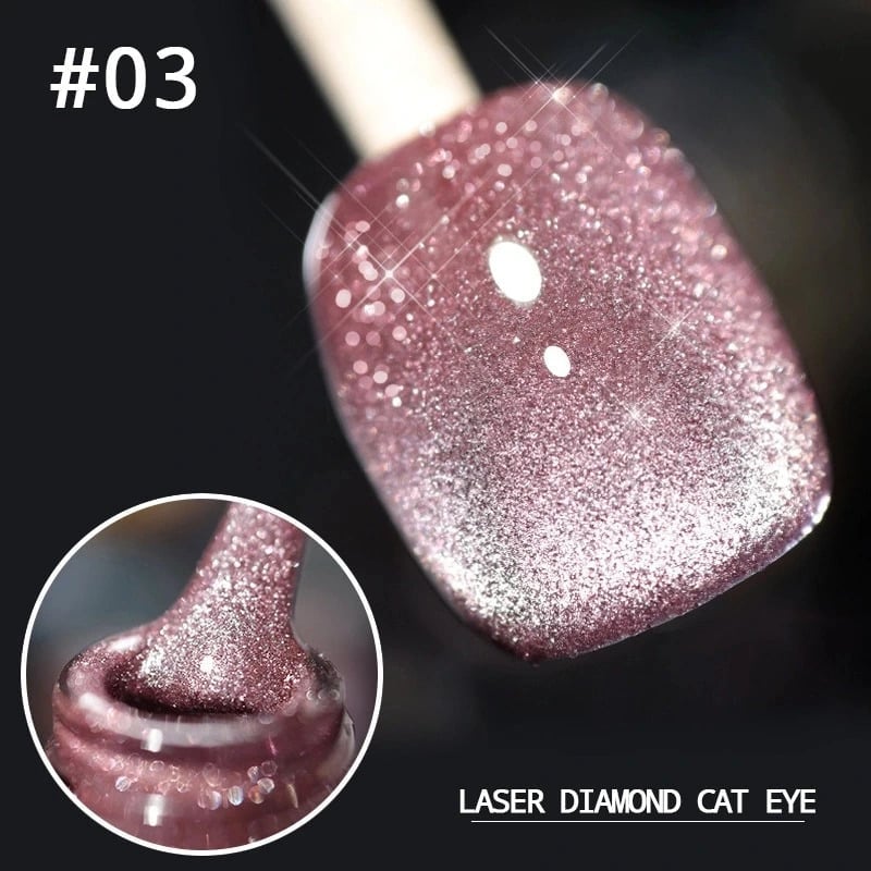 💥Hot Sale 50% OFF💎Laser Diamond Cat Eye Nail Polish