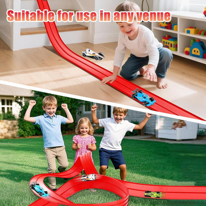 🎁Last Day Promotion 49% OFF🔥🏎️DIY Children's Alloy Car Suction Cup Race Track