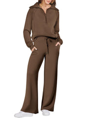 💝2026 New Sale 50% OFF!!⚡🎀Women's 2 Piece Casual Outfits Sweatsuit Set