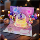 🎉LAST DAY SALE 70% OFF!!🎉3D Pop Up Musical Birthday Card with Lights & Song🎵🎂