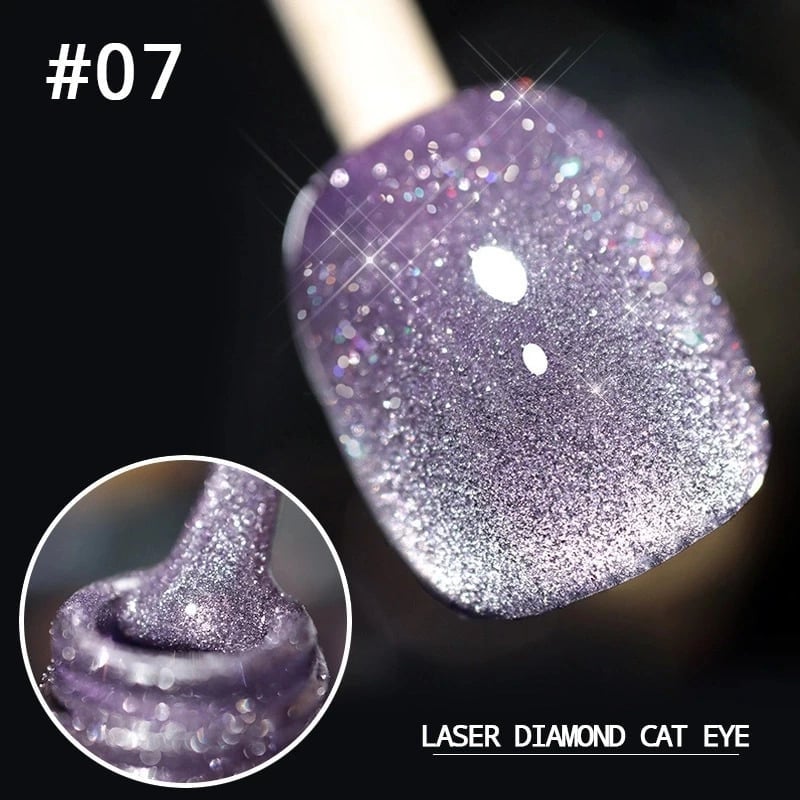 💥Hot Sale 50% OFF💎Laser Diamond Cat Eye Nail Polish