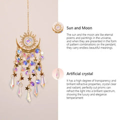 🔥HOT SALE 49% OFF🌈Crystal Sun Catcher, lndoor Outdoor Decor for Window Bedroom Courtyard Garden☪️