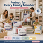 💐 BUY 2, GET 1 FREE!🧳No‑Pump Vacuum Storage Bags – Press & seal, no pump needed. Saves 80% space, keeps clothes dry & dust‑free. Perfect for bulky bedding & off‑season gear. 🛏️🗄️