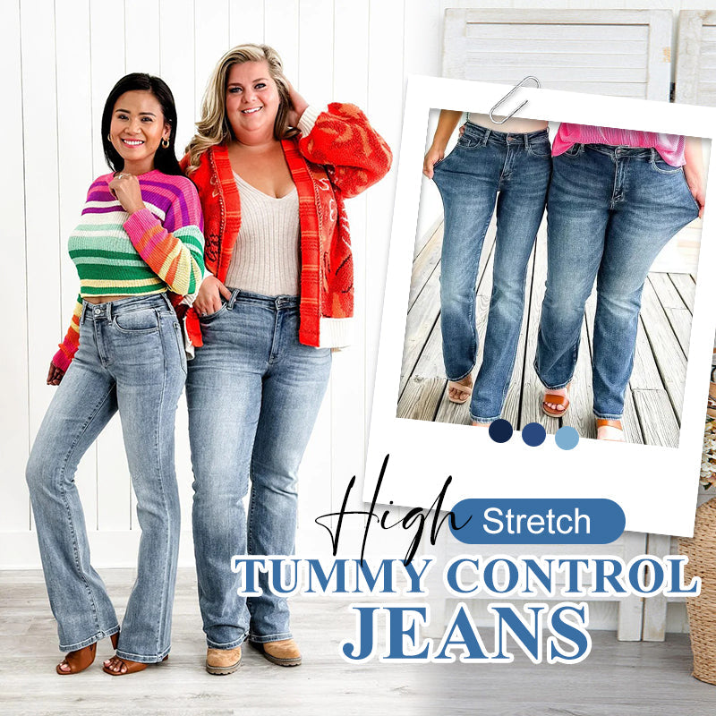 ✨2026 Best Selling Jeans-49% OFF👖High Stretch Tummy Control Jeans