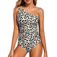 💖LAST DAY SPECIAL PRICE💖Women's Cutout One Shoulder One Piece Swimsuit👙