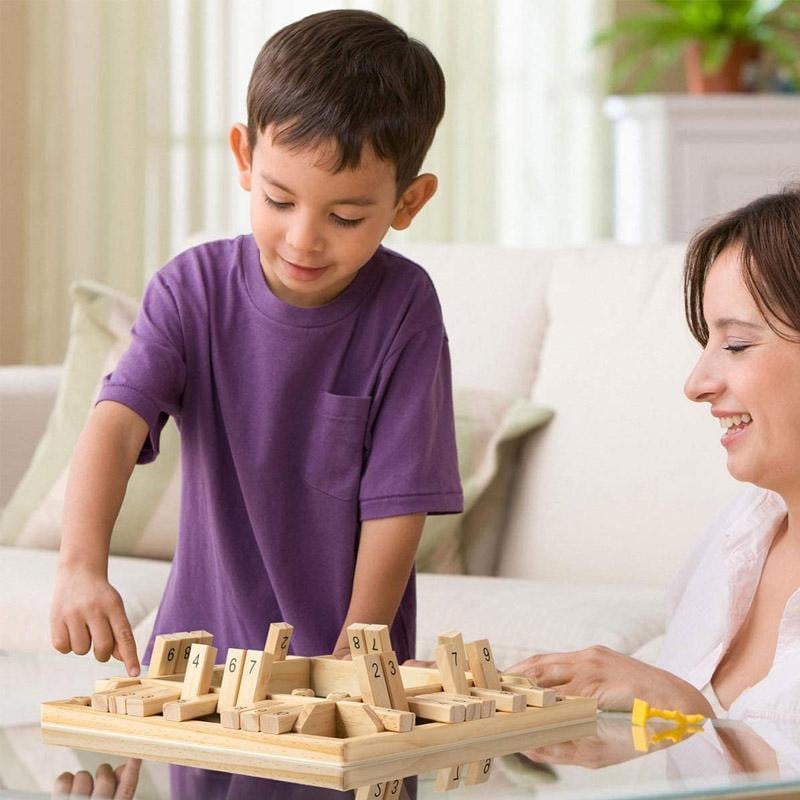 🎁Last Day Sale 70% OFF!!🎄🎁50K+ SOLD! Almost Gone✨SHUT THE BOX-WOODEN DICE BOARD GAME