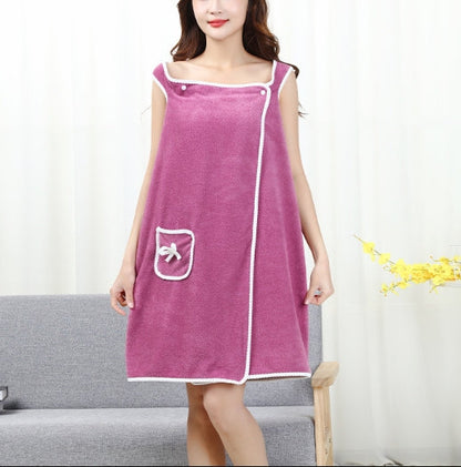 🔥HOT SALE 49% OFF 🎁Plus Size Women's Wearable Shower Skirt