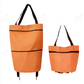 🌸LAST DAY SPECIAL PRICE!!🌸🛒 Foldable Grocery Cart Bag – The Rolling Shopping Bag That Saves Your Back