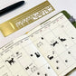🐱📏Cute Hollow Cat 2-in-1 Brass Bookmark Ruler