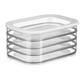🥩 Last Day Only £6.99 🧊 3‑Layer Fridge Crisper – Clear, reusable & stackable ✨