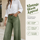 👖Women's High-Waist Wide-Leg Denim Jeans
