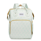 🛏️4-in-1 Diaper Bag Backpack | Portable Baby Changing Travel Bed with Mosquito Net🍼