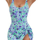 One Piece  Tummy Control Swimdress Swimsuits for Women